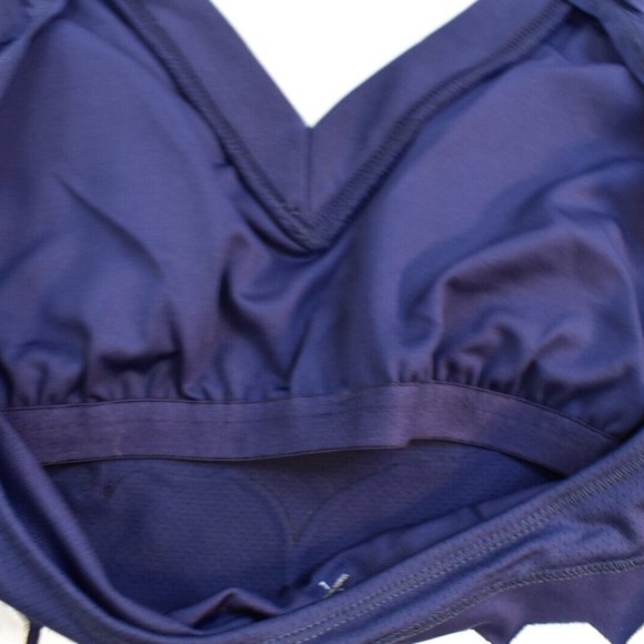 All Sport Couture NFL Womens Denver Broncos Wildkat Blue Shirt New With Tags - Picture 7 of 8